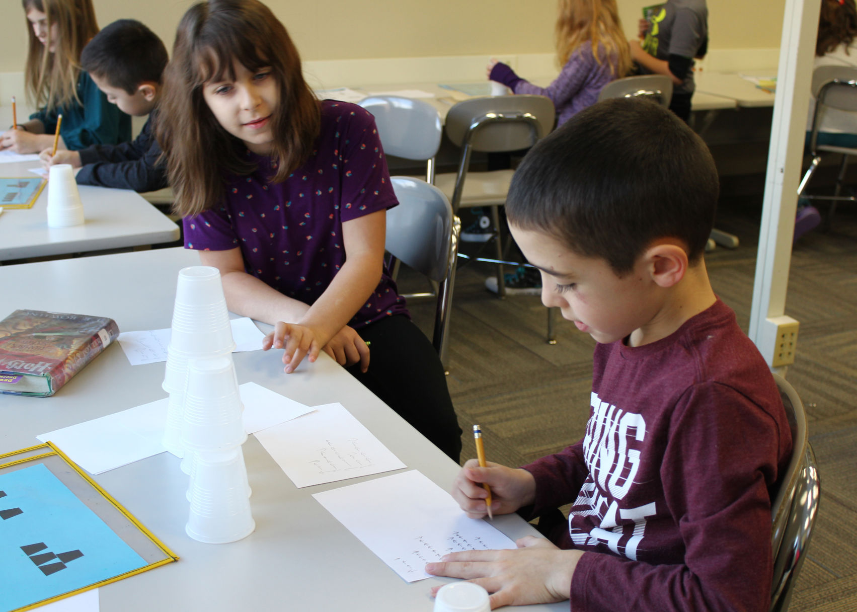 The floor plan of the makerspace is flexible